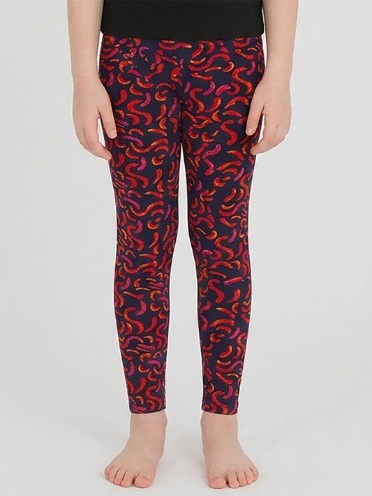 Girls Printed Stretch Legging