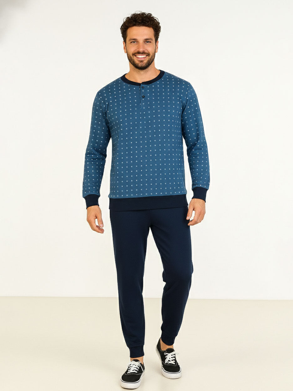 Mens Winter Pyjama Set