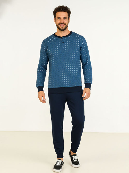 Mens Winter Pyjama Set