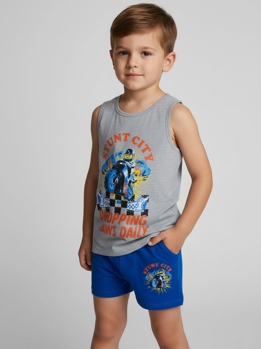 Boys Printed 2 Pcs Sets