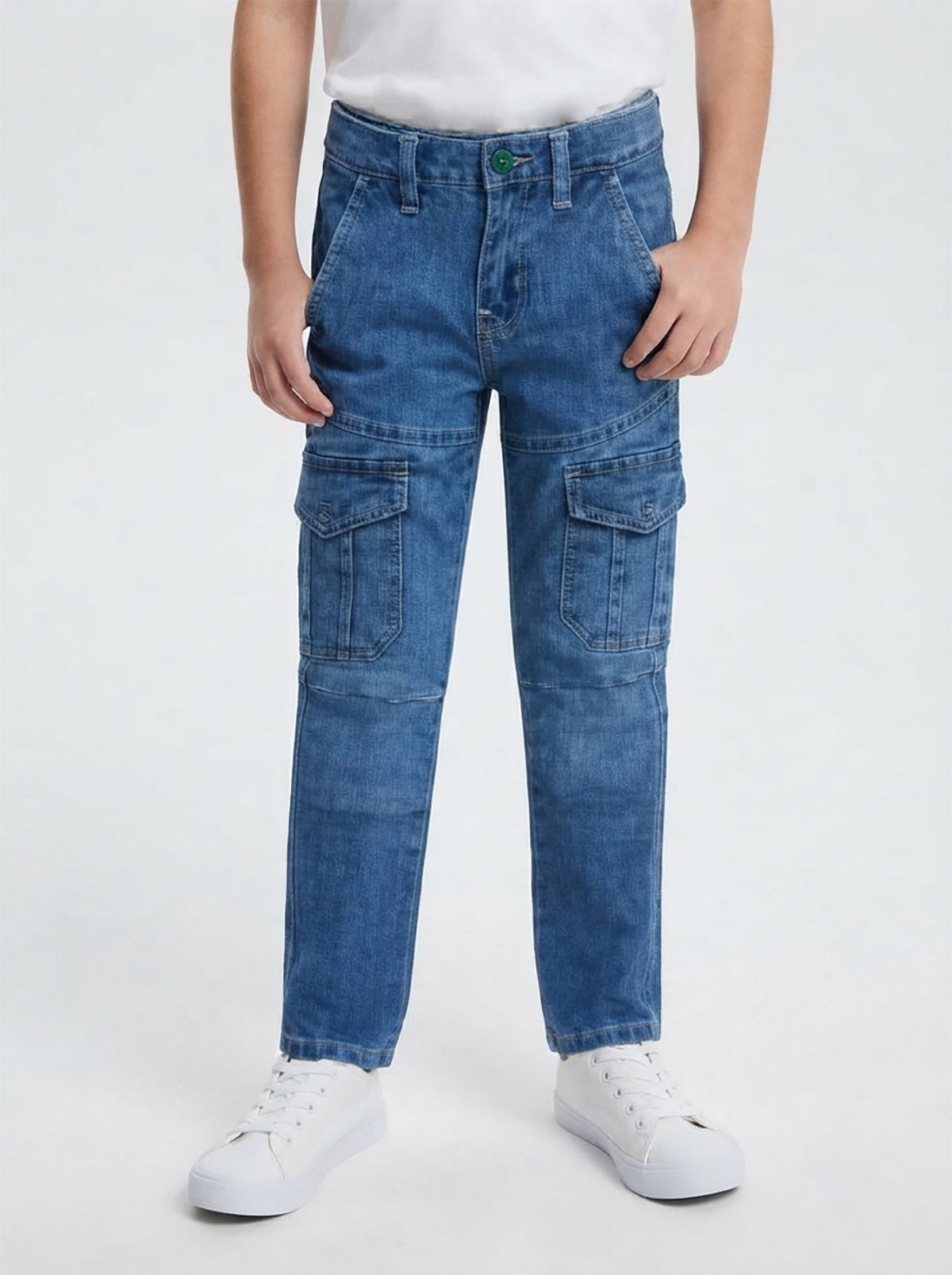 Boys Cargo Jeans