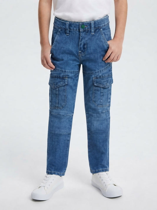 Boys Cargo Jeans