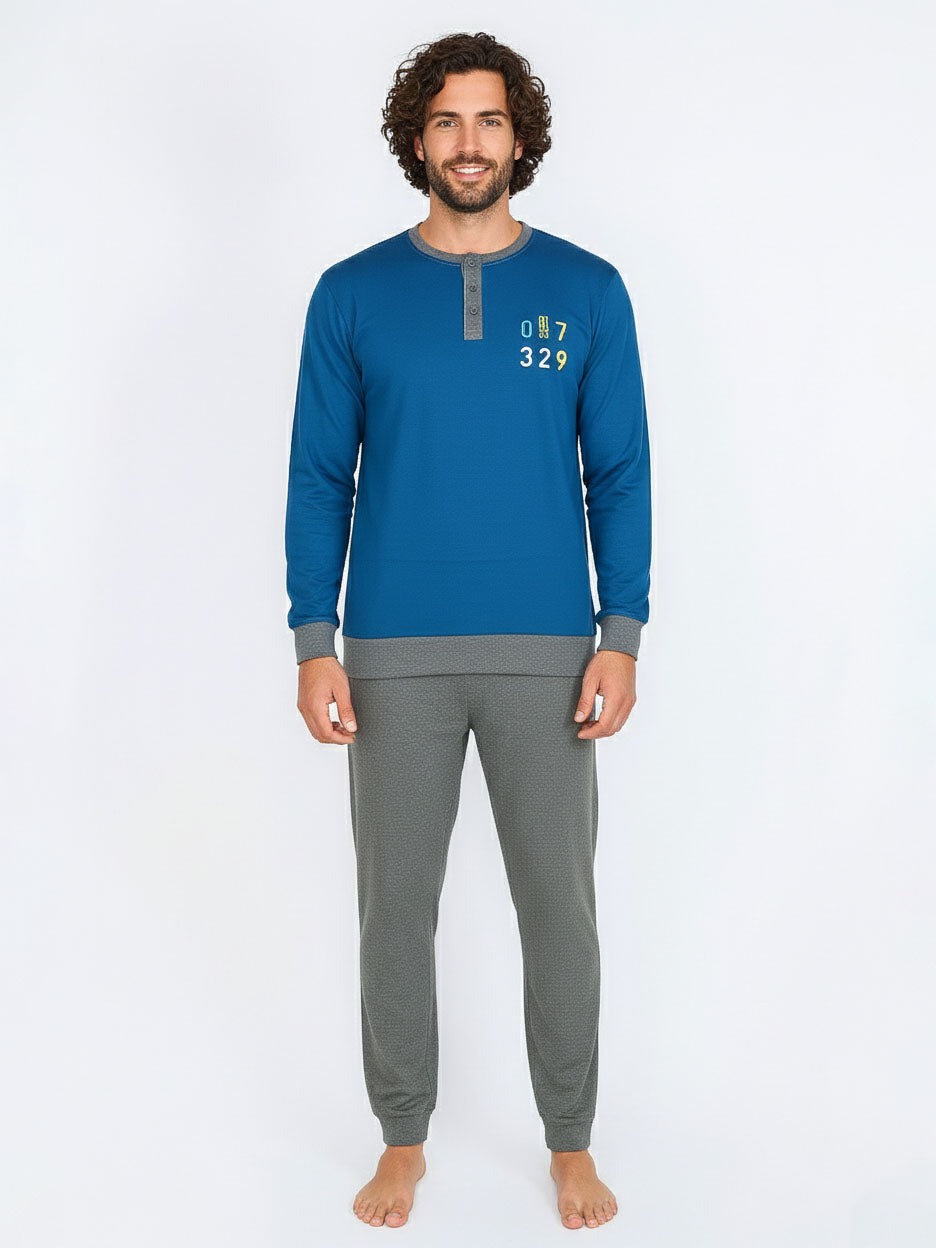 Mens Winter Pyjama Set