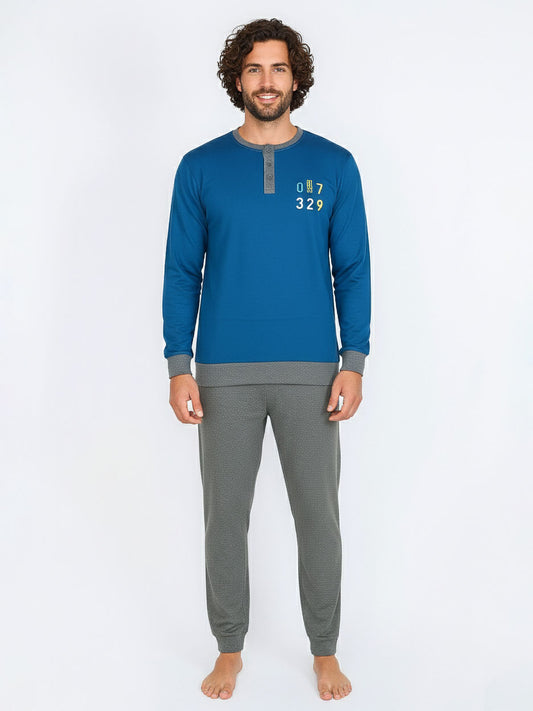 Mens Winter Pyjama Set