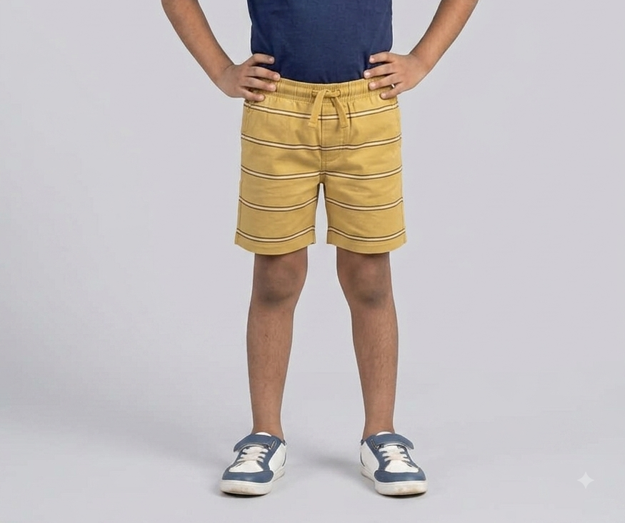 Boys Solids & Motif Shorts