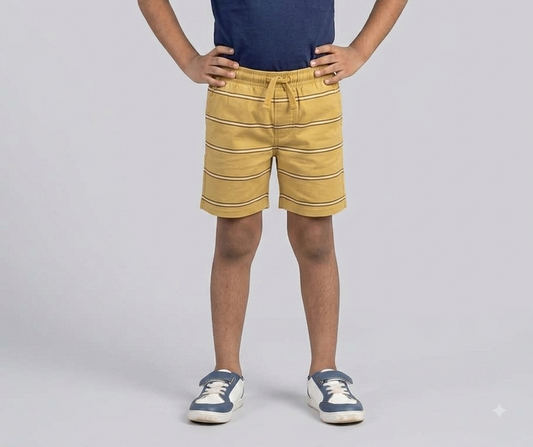 Boys Solids & Motif Shorts