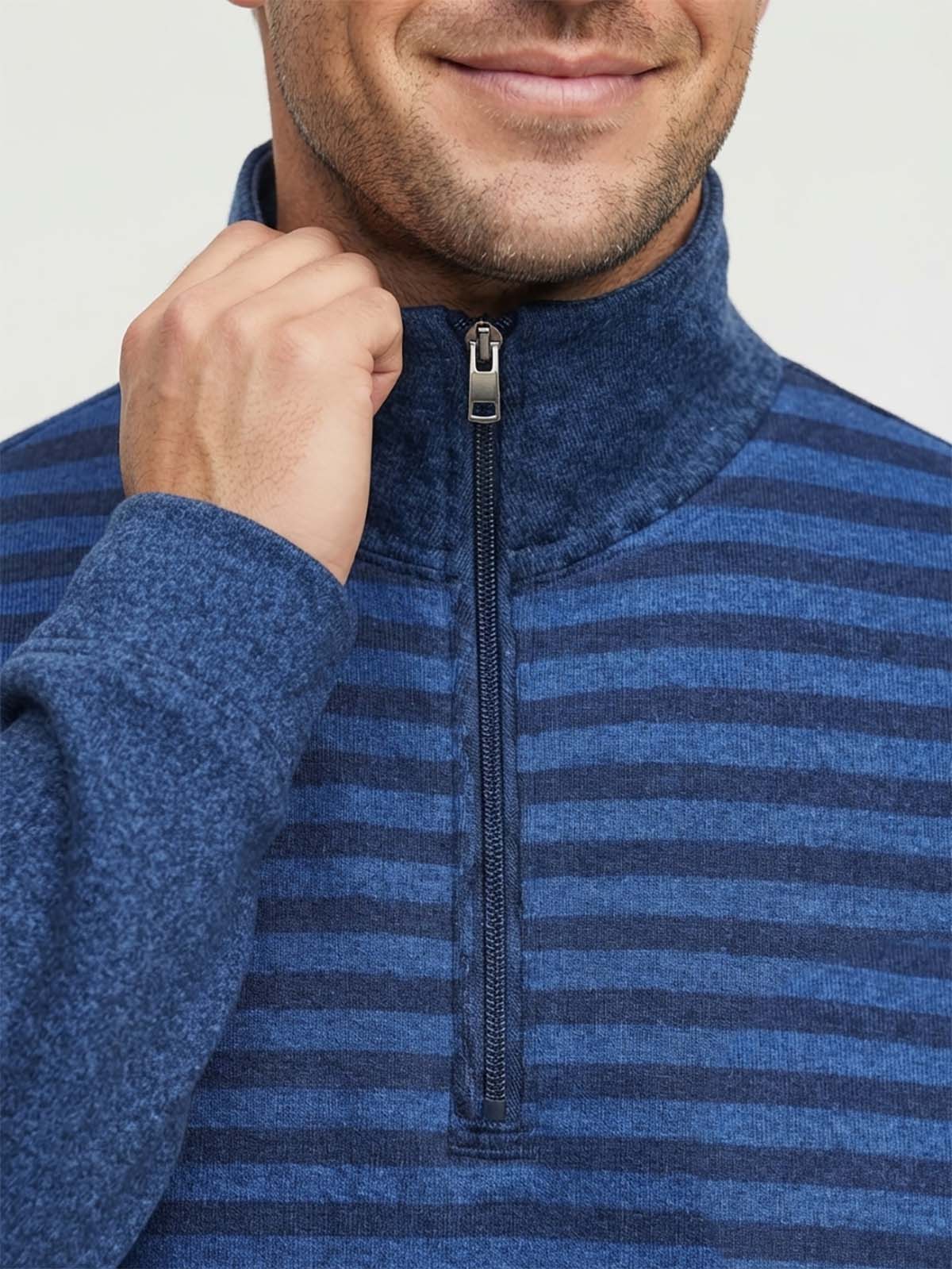 Mens Half Zipper Sweatshirt