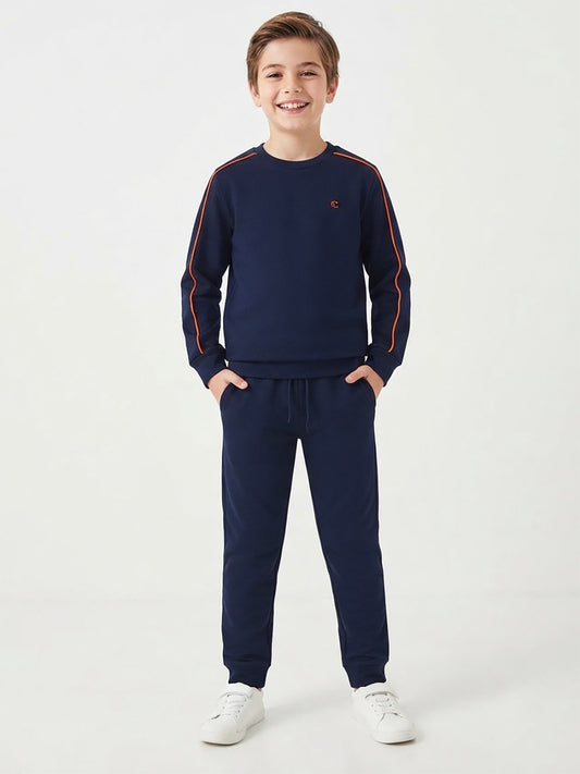 Boys Interlock Pyjama Sets