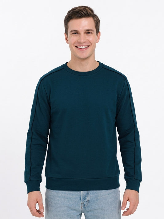 Mens's Long sleeve T shirt Green
