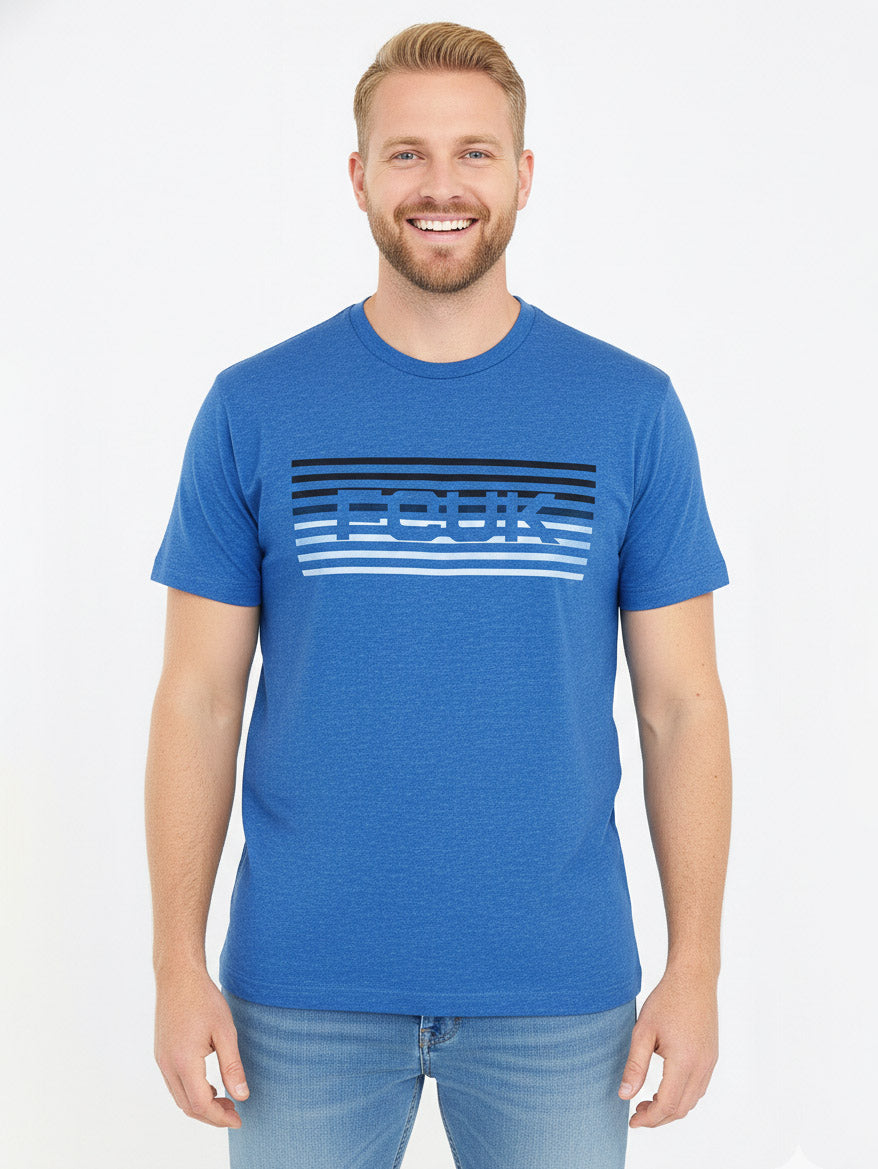 Mens Blue T Shirt