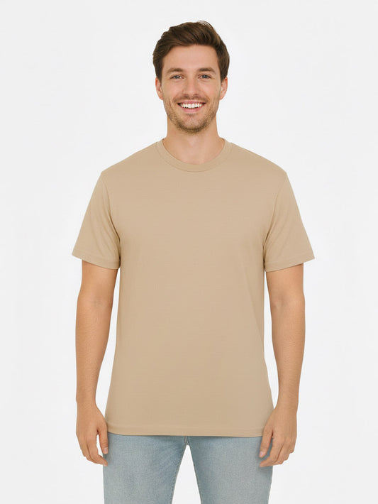 Mens Crew Neck Plain T Shirts