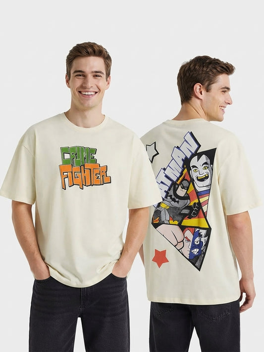 Mens Printed Oversize Fit T-Shirt