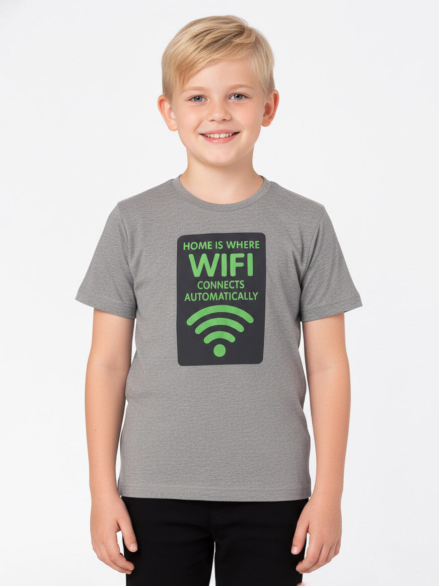 Boys Printed T Shirt