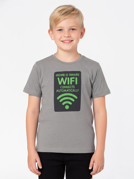 Boys Printed T Shirt