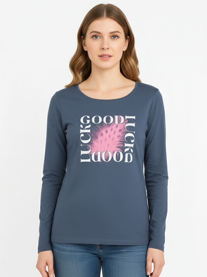 Ladies Long Sleeve T Shirt