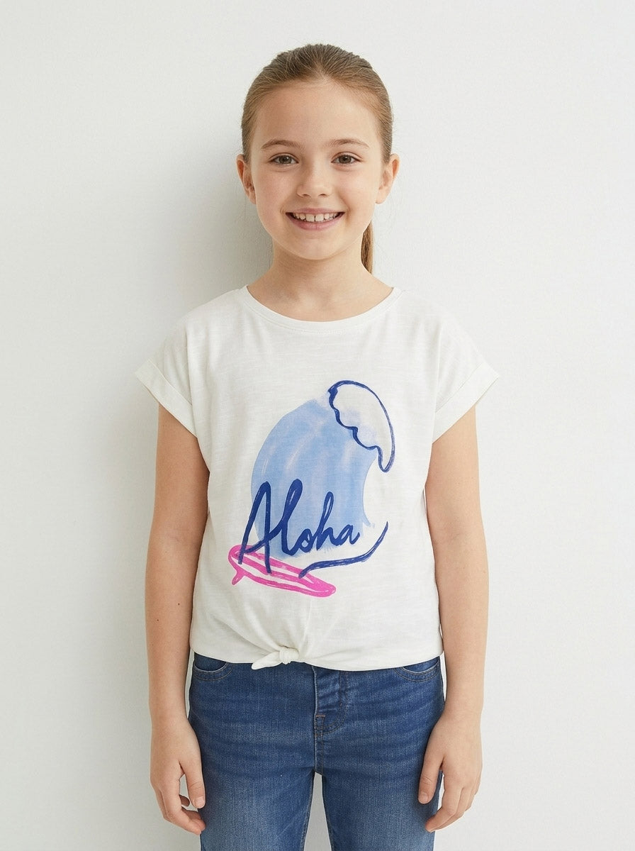 Girls Magyar Sleeve Tops