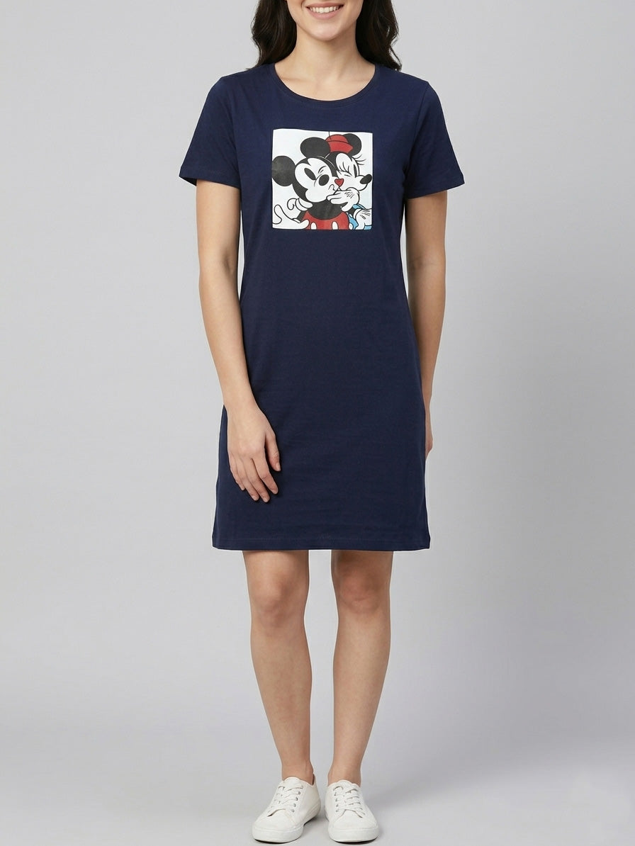 Ladies Printed Night Shirt