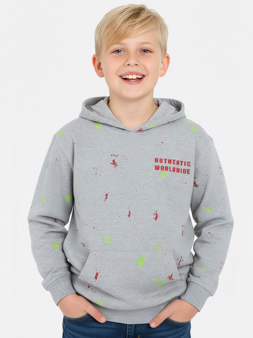 Boys Hooded Pullover Sweatshirt