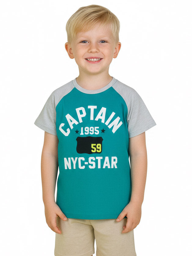 Boys Raglan Sleeve T Shirt