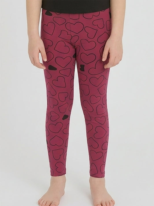 Girls Printed Stretch Legging