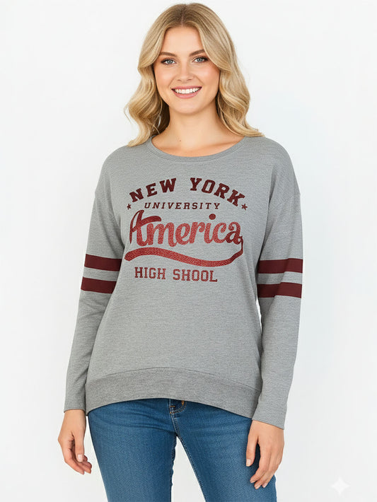 Ladies Long Sleeve Top