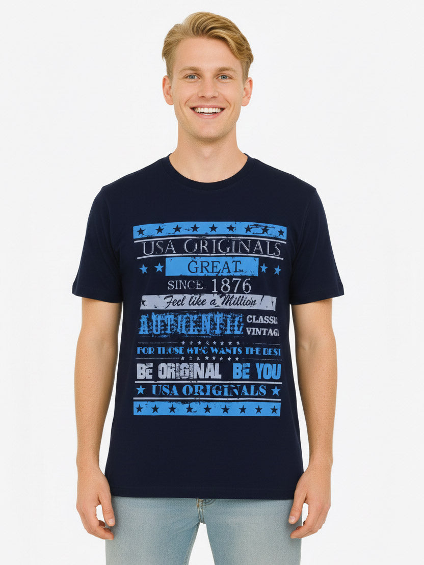 Mens Printed T Shirt