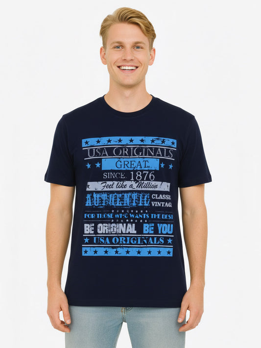 Mens Printed T Shirt