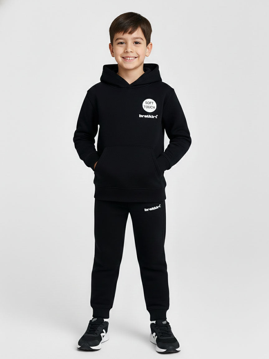 Boys Jogging Sets Sweatshirt and Joggers Black