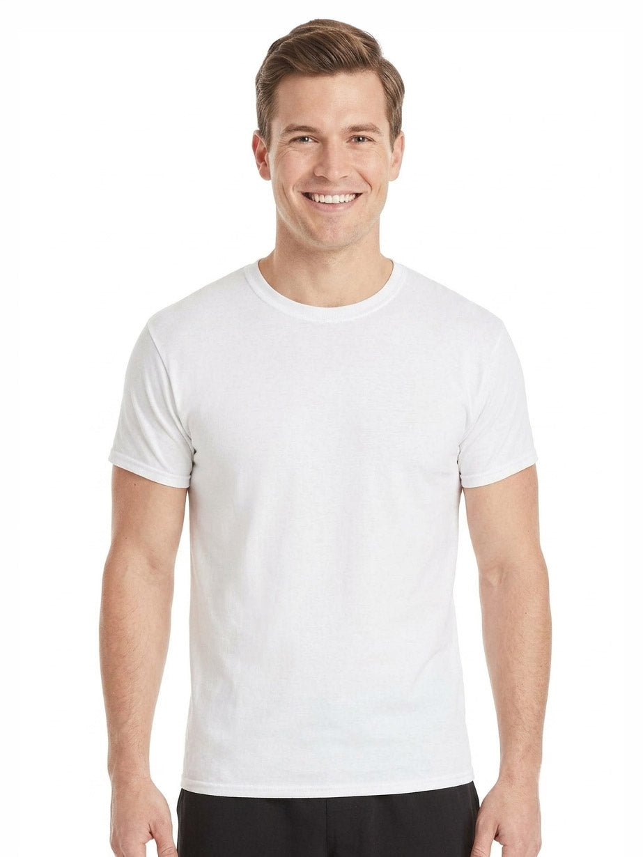 Mens 3Pc Pack Crew Neck Undershirts