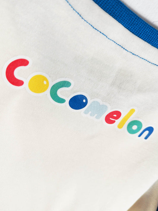 Boys Printed Off-White T-Shirt