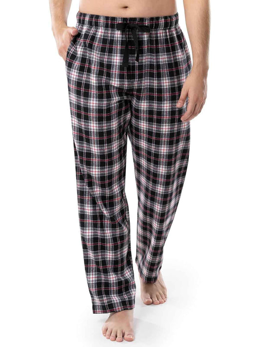 Mens Woven Flannel Pants