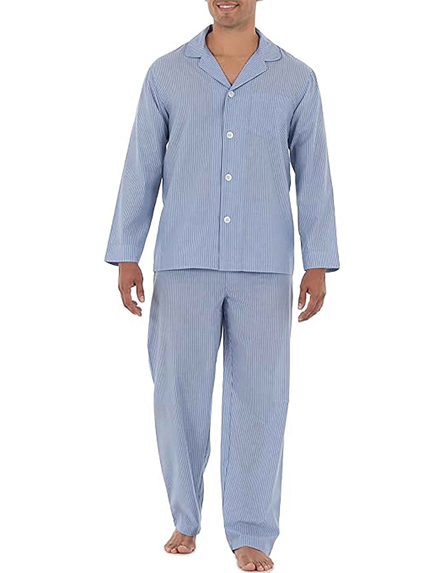 Mens Woven Pyjama Set