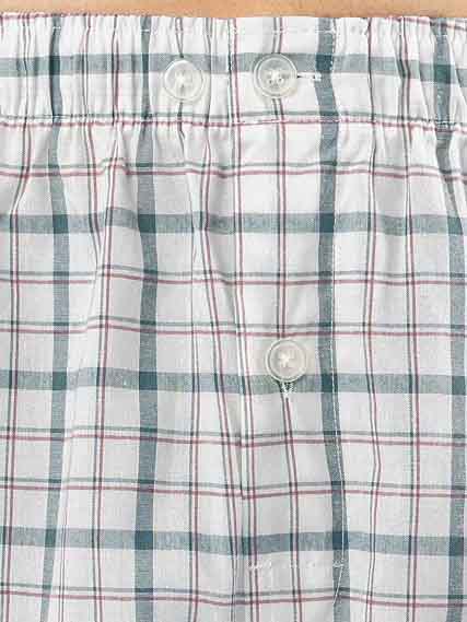 Mens Woven Collar Pyjama Set