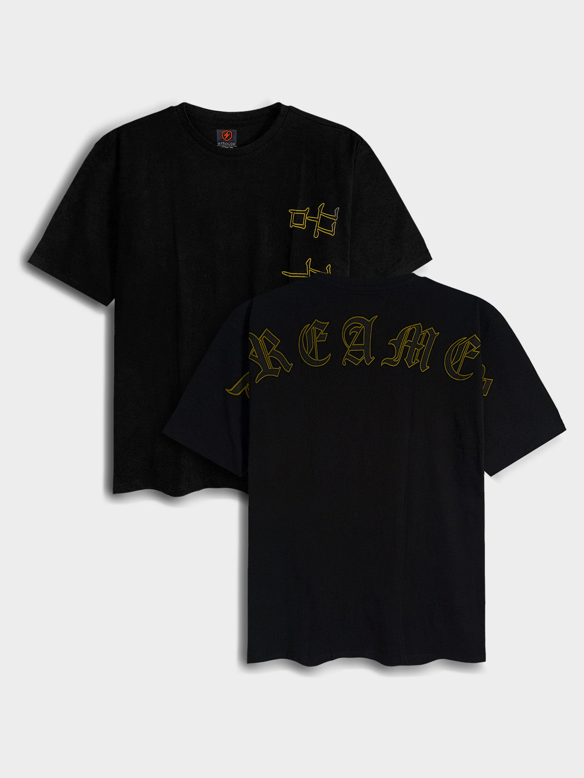 Mens Printed Oversize Fit T-Shirt