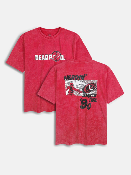 Mens Printed Oversize Fit T-Shirt