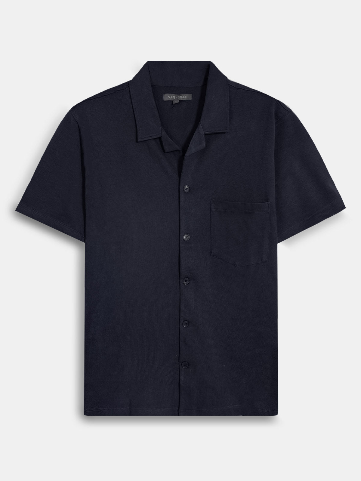 Mens Knit Black Shirt