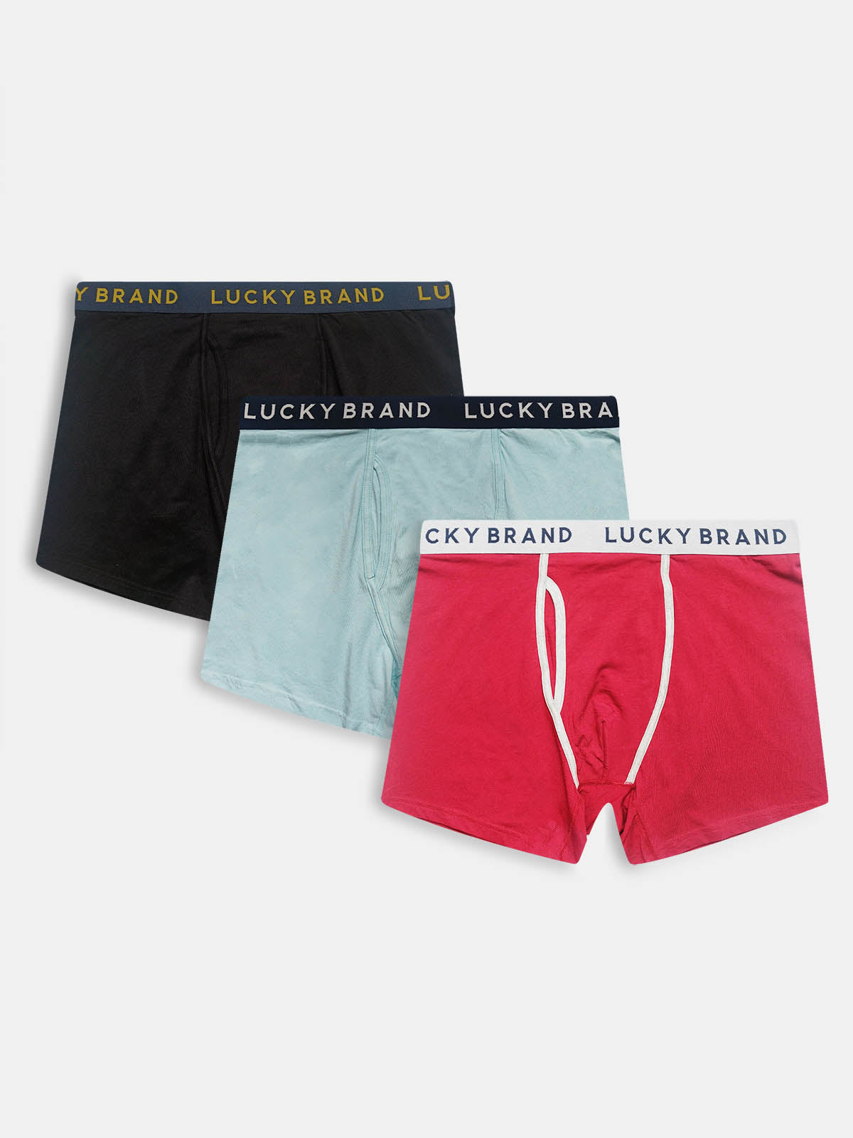 Men's 3 Pc Pack Stretch Boxers Mixed
