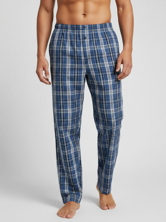 Mens Woven Pyjama Pant Checks