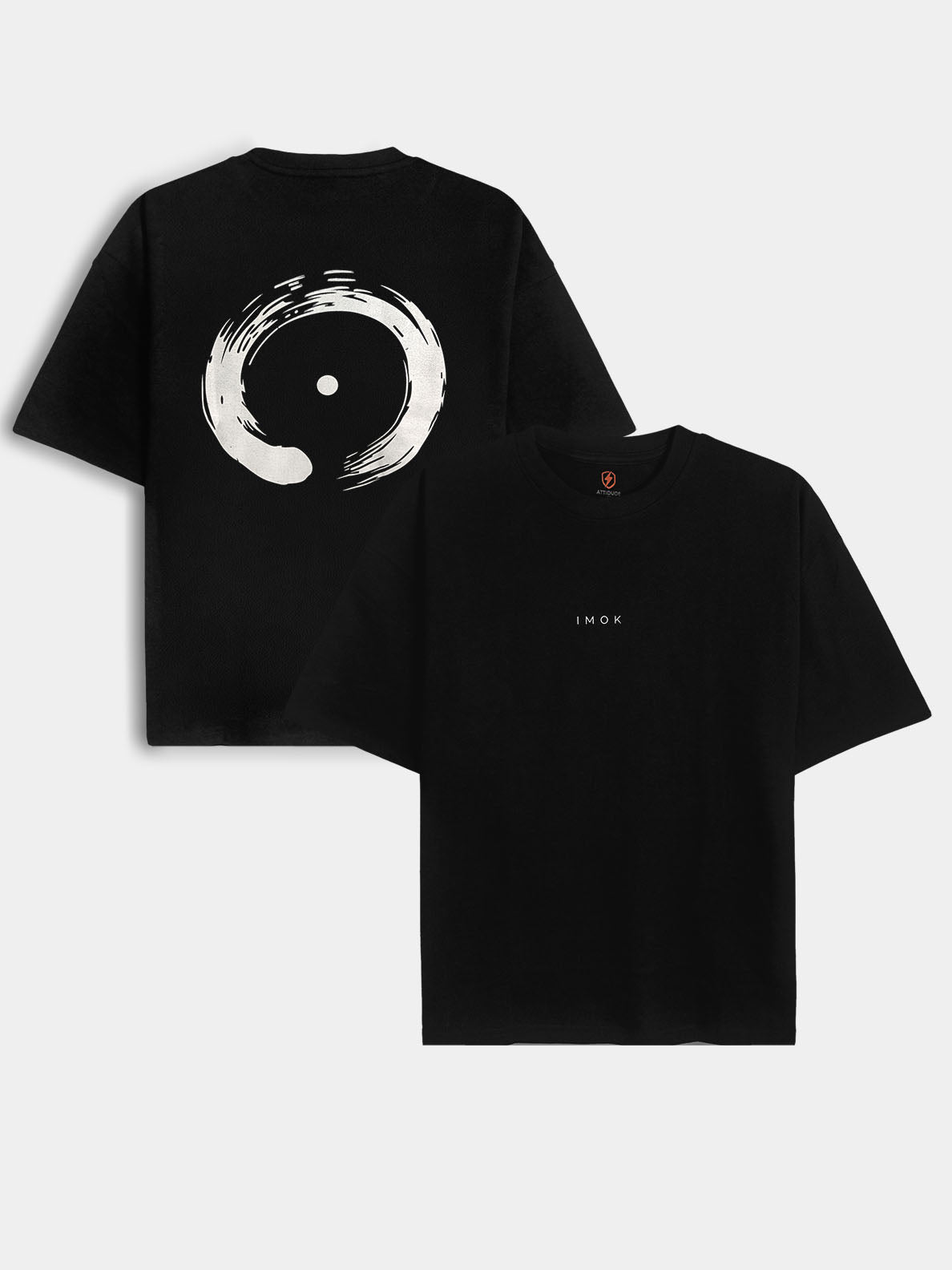 Mens Oversize Fit Black T-Shirt