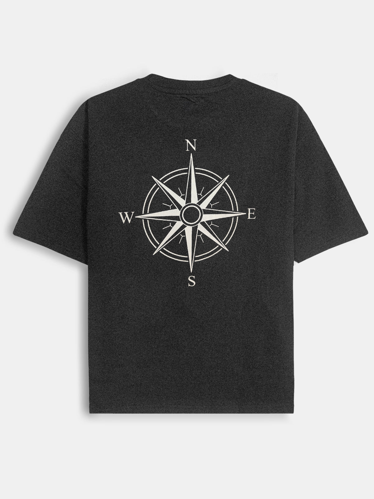 Mens Oversize Fit Charcoal T-Shirt