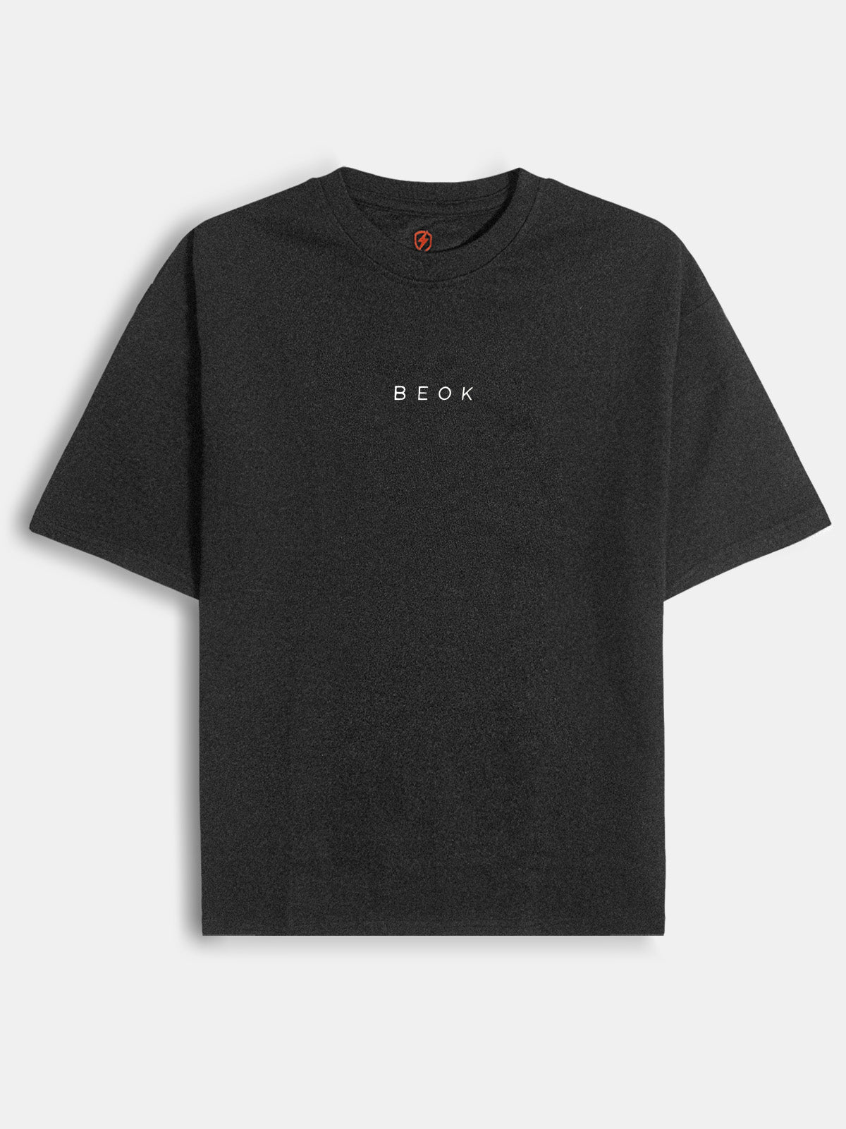 Mens Oversize Fit Charcoal T-Shirt