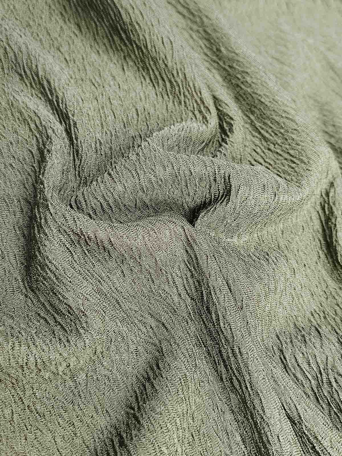 Mens Textured Zipper Polo