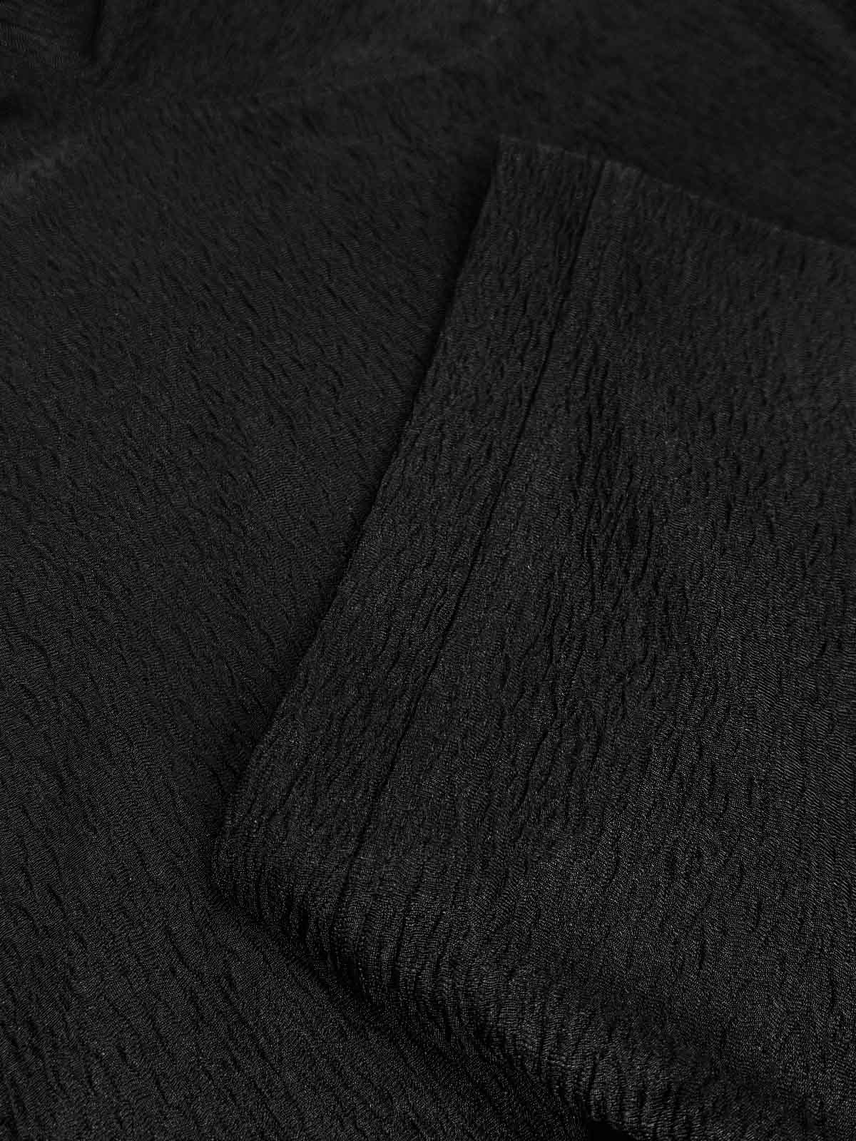 Mens Textured Zipper Polo