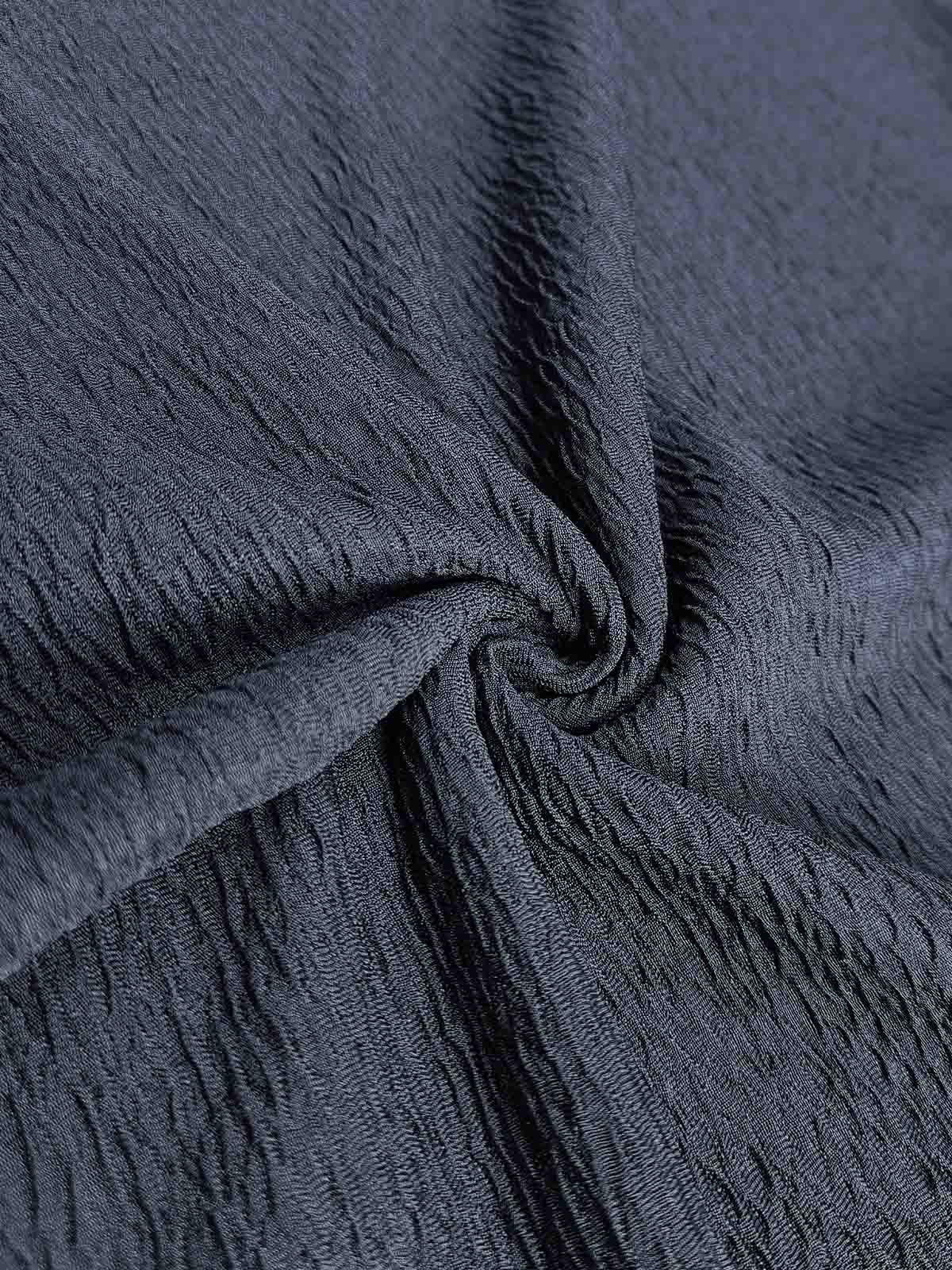 Mens Textured Zipper Polo