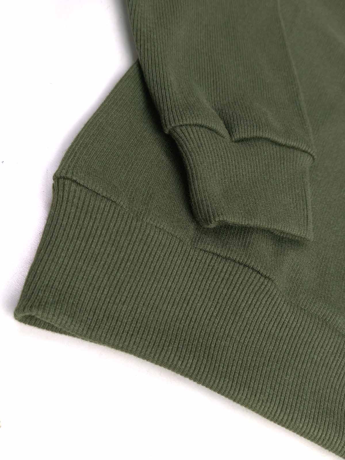 Mens Ribbed Crew Neck Pullover