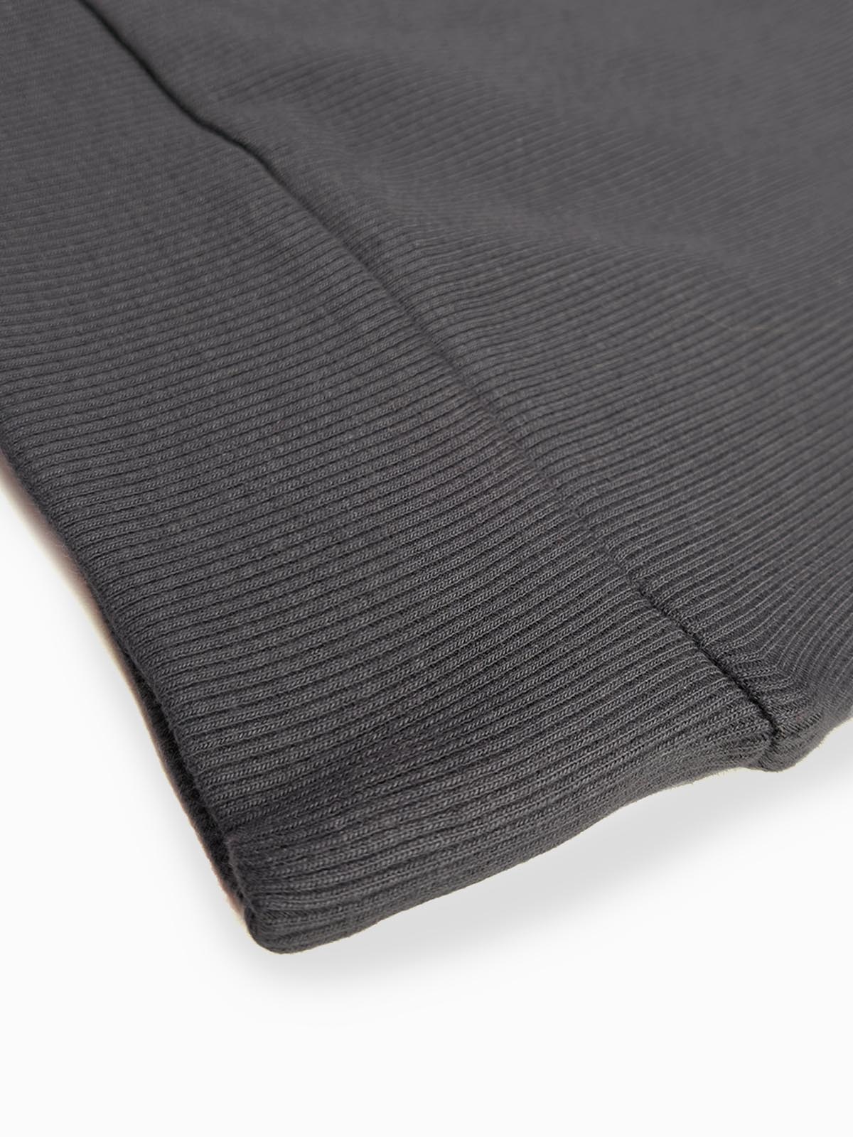 Mens Ribbed Crew Neck Pullover