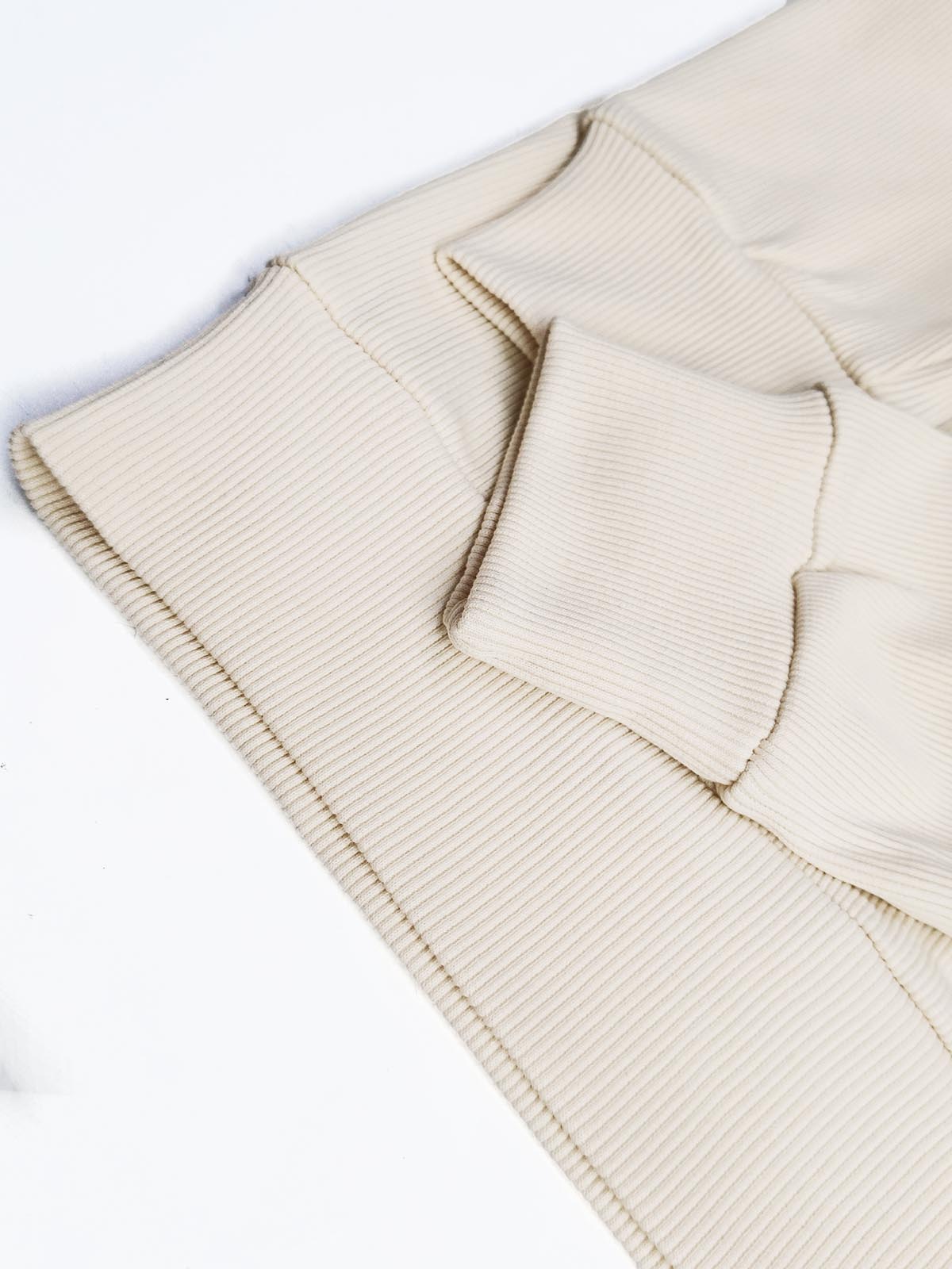 Mens Ribbed Crew Neck Pullover