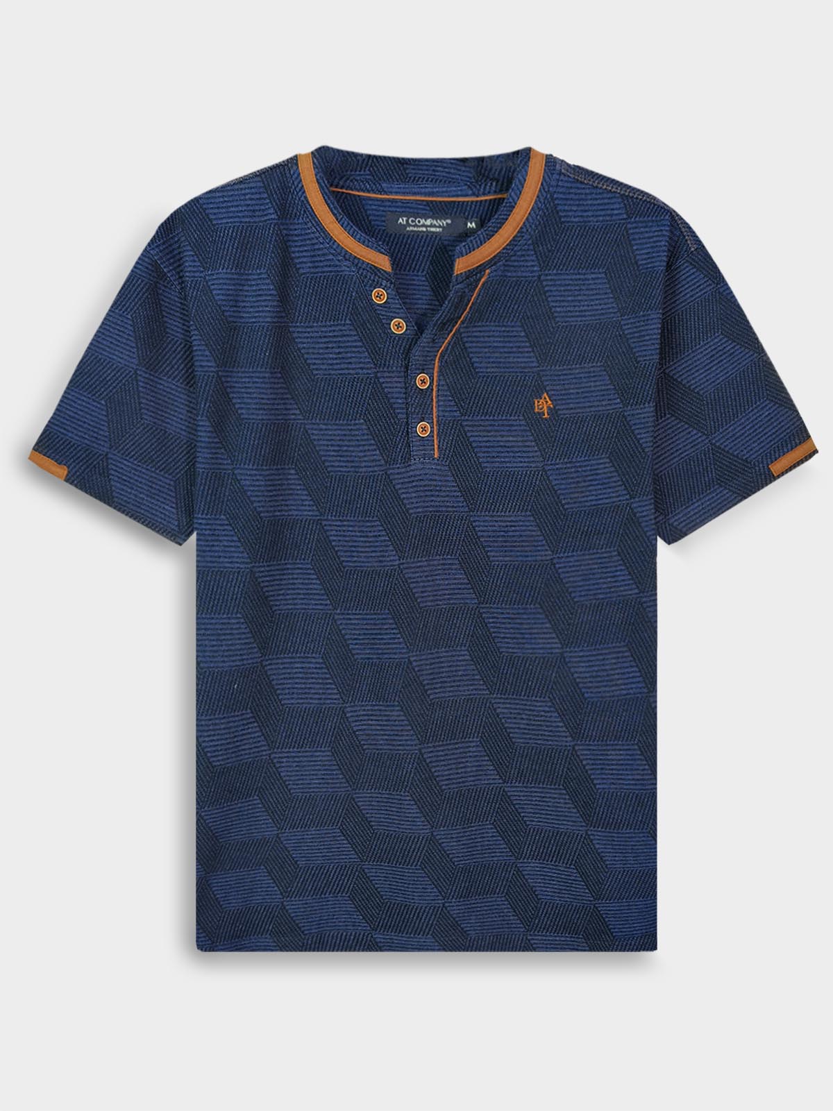 Mens Henley Neck T-Shirts
