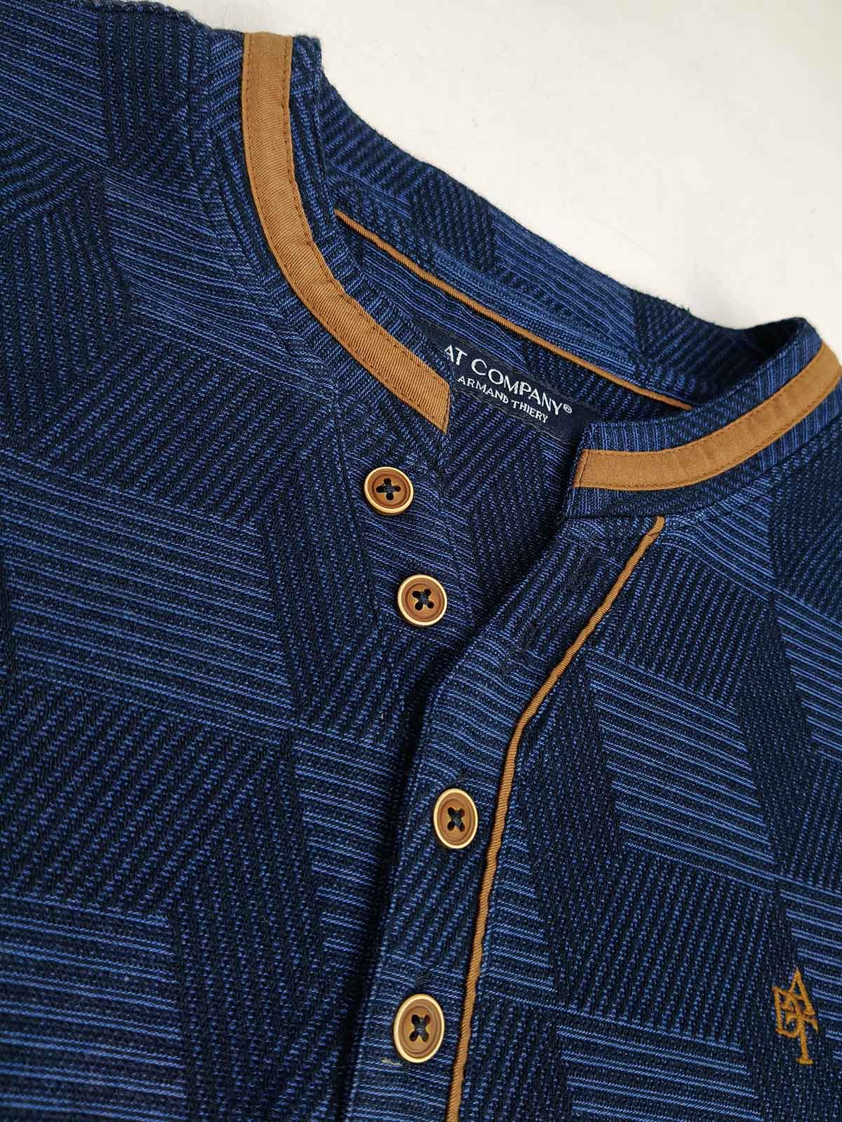 Mens Henley Neck T-Shirts