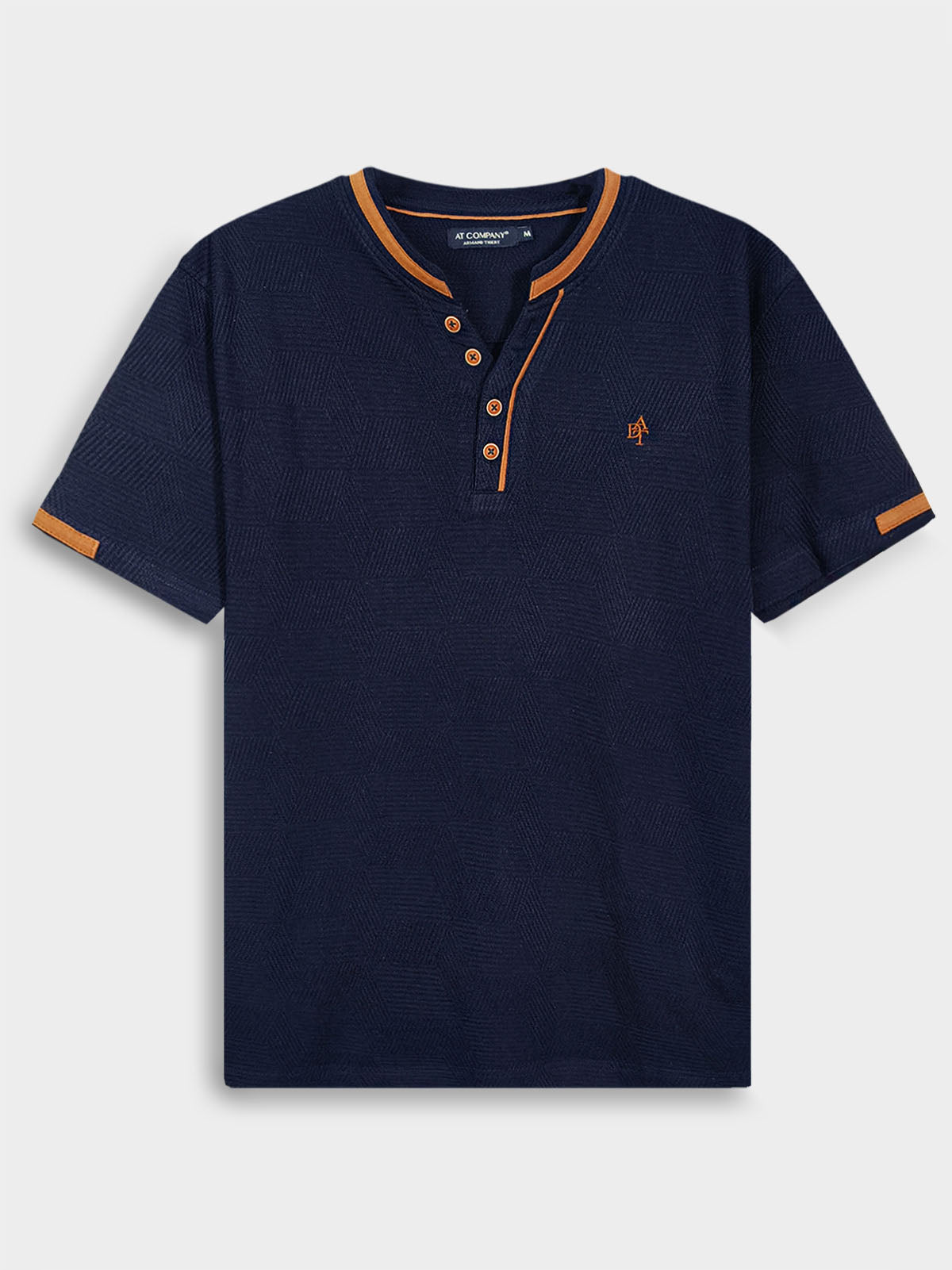 Mens Henley Neck T-Shirts